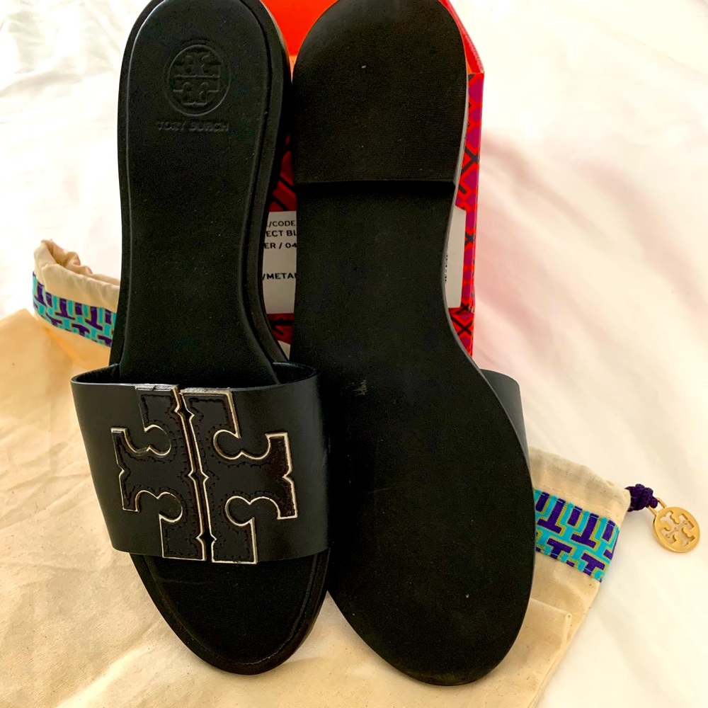 Tory Burch “Inez” slide sandals